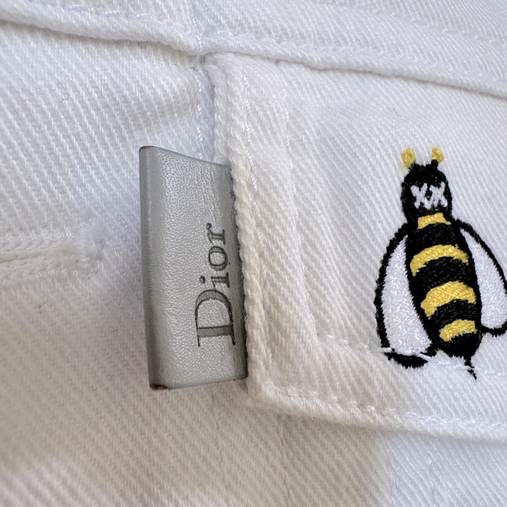 DIOR x KAWS Denim Jacket with Embroidered Details - Picture 8 of 16